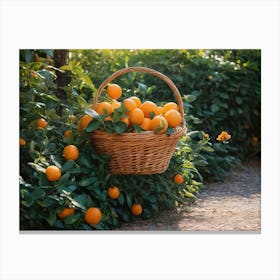 Fruit Basket Canvas Print