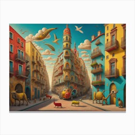 'City Of Dreams' Canvas Print