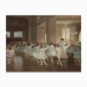 Ballet Dancers 5 Canvas Print