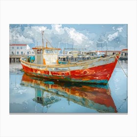 Fishing Boat Canvas Print