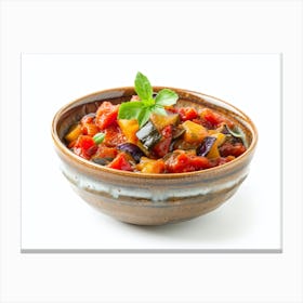 Vegetable Stew In A Bowl 22 Canvas Print