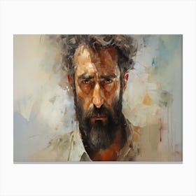 Man With A Beard 2 Canvas Print