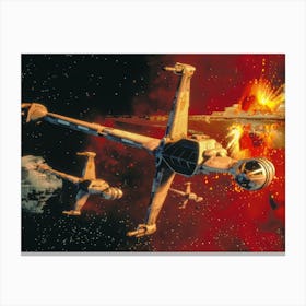 Star Wars The Force Awakens 6 Canvas Print