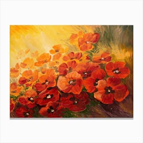 Poppies 8 Canvas Print