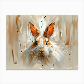 Rabbit Painting Canvas Print