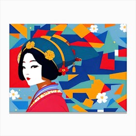 Geisha 58 Canvas Print