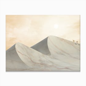 Marble Landscape VIIII Canvas Print
