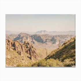 Peralta Trail Scenery Canvas Print