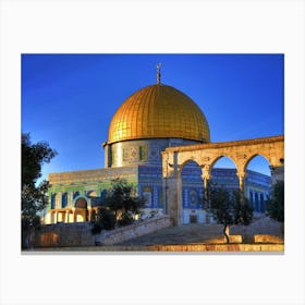 Dome Of The Rock 6 Canvas Print