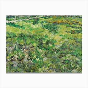 Long Grass With Butterflies, Vincent Van Gogh Canvas Print