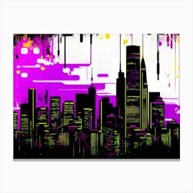 Cityscape 91 Canvas Print