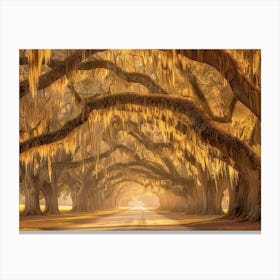 Spanish Moss 1 Canvas Print