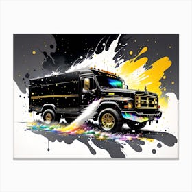 Truck Painting Canvas Print