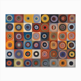 Circles Canvas Print