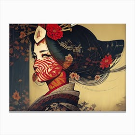 Geisha 30 Canvas Print