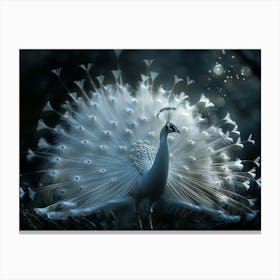 Peacock 28 Canvas Print