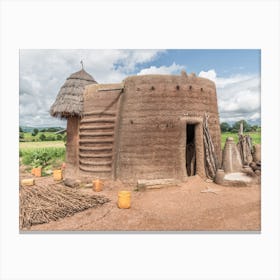 Traditional African House Canvas Print