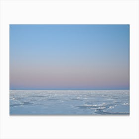 Sky Over The Arctic Ocean Canvas Print