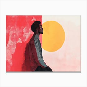 Portrait Of A Man 35 Canvas Print