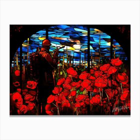 A Soldier Came Home - Lest We Have Forgotten Canvas Print