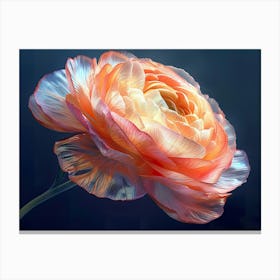 Peony Flower 5 Canvas Print