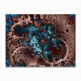 Alcohol Ink Abstraction 7 Canvas Print
