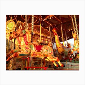 Classic Carousel Canvas Print