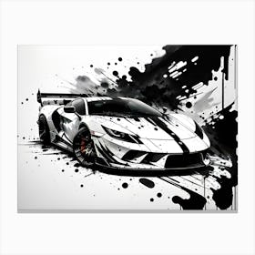 Of A Sports Car 1 Canvas Print