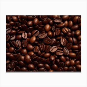Coffee Beans 20 Canvas Print