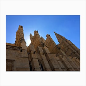 Cathedral Of Barcelona (Spain Series) Canvas Print