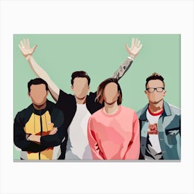 Mcfly Print | Mcfly Band Print Canvas Print