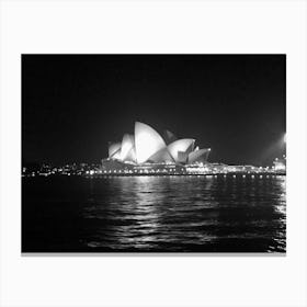 Sydney Opera House - B&W Edition Canvas Print