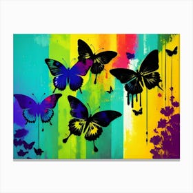 Colorful Butterflies 93 Canvas Print