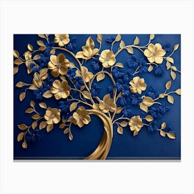 Tree Of Gold 9 Canvas Print