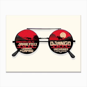 Django Movie Canvas Print