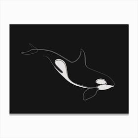 Killerwhale Canvas Print