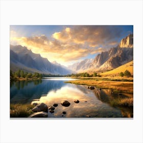 Among The Sierra Nevada California 2 Canvas Print