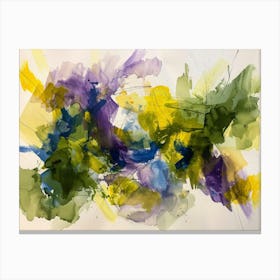 Abstract Watercolor Painting 71 Canvas Print