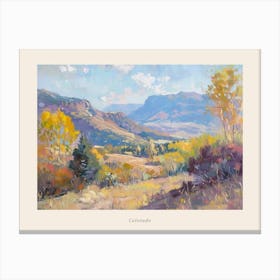 Western Landscapes Colorado 2 Poster Canvas Print