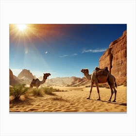 Desert Canvas Print