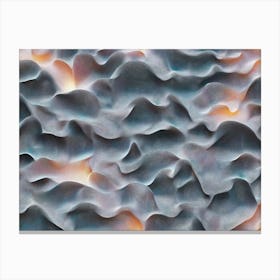 Wave Design Canvas Print