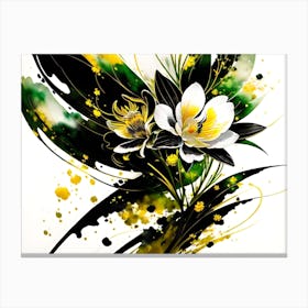 Yellow Flowers Canvas Print