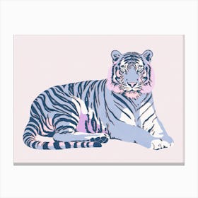 Relaxing Tiger 1 Canvas Print