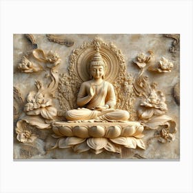 Buddha 9 Canvas Print