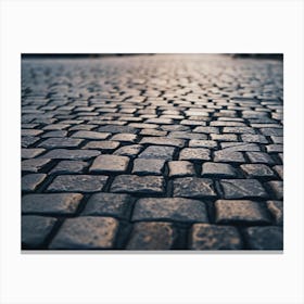 Cobblestone Street 3 Canvas Print