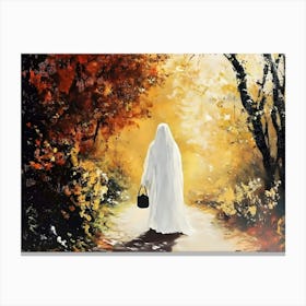 Ghost In The Woods 7 Canvas Print