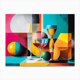 fruits in the table Canvas Print