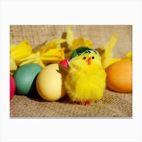 Easter Chick 8 Canvas Print