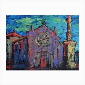 Avila Church Canvas Print