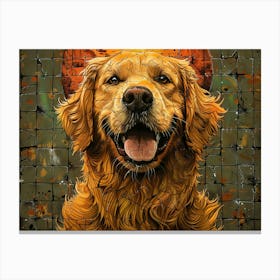 Golden Retriever Fine Art Portrait 1 Canvas Print